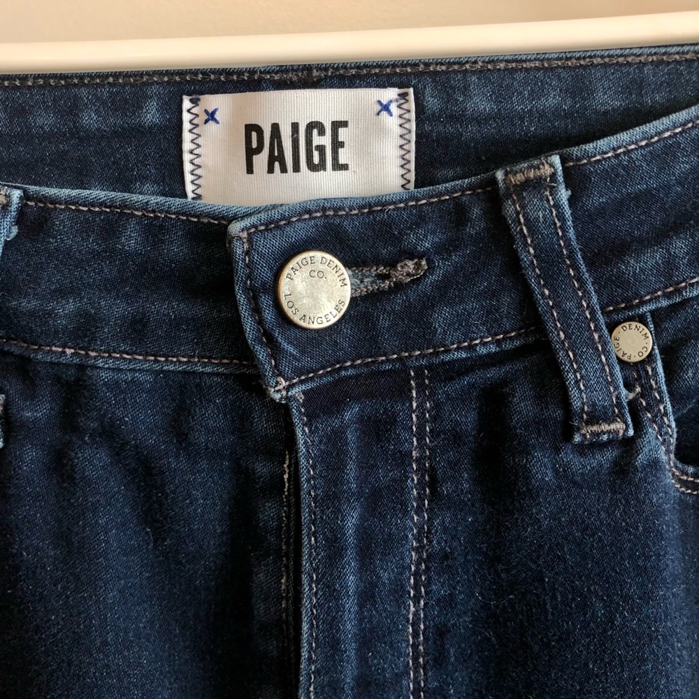 PAIGE High Rise Bell Canyon Jeans sz 30